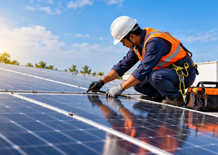 Solar system maintenance and performance inspection